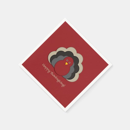 Erntedank Serviette (Ecke)