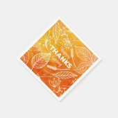 Erntedank Serviette (Ecke)