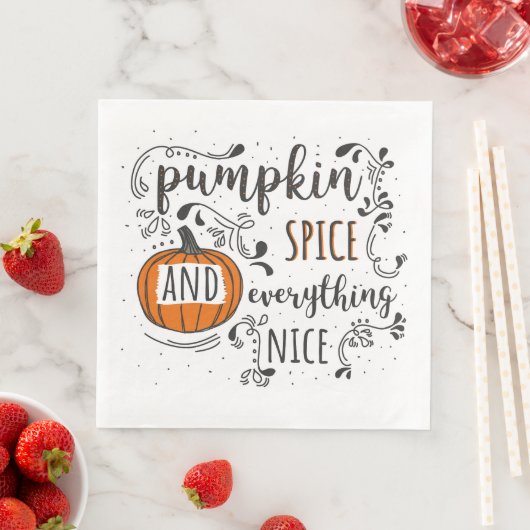 Erntedank Serviette (Beispiel)