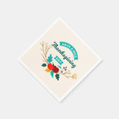 Erntedank Serviette (Ecke)