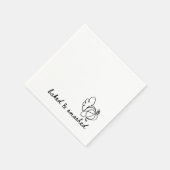 Erntedank-Serviette Serviette (Ecke)