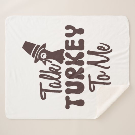 Erntedank Sherpadecke (Vorderseite (Horizontal))