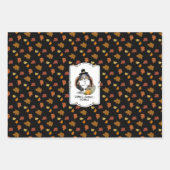 Erntedank Shetland Sheepdog (blauer Merle) Funny Geschenkpapier Set (Vorderseite)