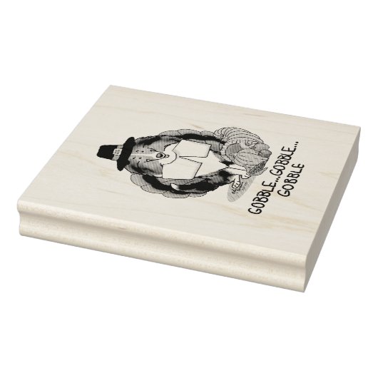 Erntedank Shetland Sheepdog (blauer Merle) Funny Gummistempel (Stempel)