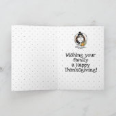 Erntedank Shetland Sheepdog (blauer Merle) Funny Karte (Innenseite)