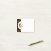 Erntedank Shetland Sheepdog (blauer Merle) Funny Post-it Klebezettel (Auf Schreibtisch)