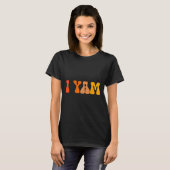 Erntedank Shirts Paare Sweet Potato I Yam Gro (Vorne ganz)