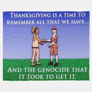 ERNTEDANK (simuliert) Fleece-Decken Fleecedecke