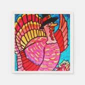 Erntedank SMILING TÜRKEI-Servietten Serviette (Vorderseite)