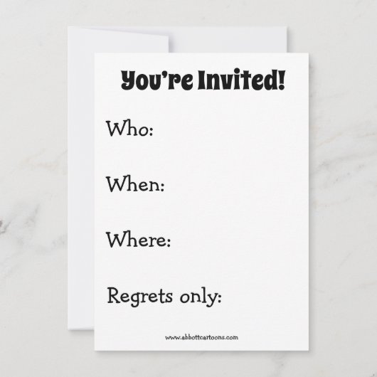 Erntedank Spaß Abendessen Einladungen (Rückseite)