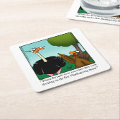 Erntedank Spaß Bar Untersetzer (angewinkelt)