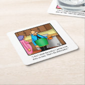 Erntedank Spaß Bar Untersetzer (angewinkelt)