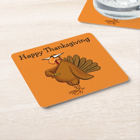 Erntedank Spaß Bar Untersetzer (angewinkelt)