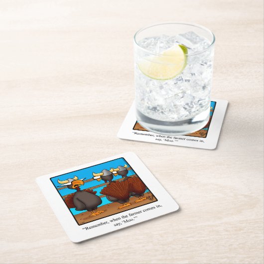 Erntedank Spaß Bar Untersetzer (Vor Ort)