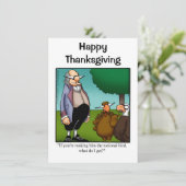 Erntedank Spaß Einladungen "Spectickles" (Stehend Vorderseite)