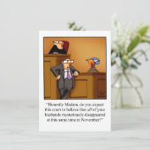 Erntedank Spaß Einladungen "Spectickles" (Stehend Vorderseite)