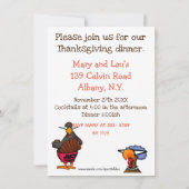 Erntedank Spaß Einladungen "Spectickles" (Rückseite)