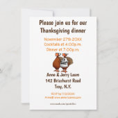 Erntedank Spaß Einladungen "Spectickles" (Rückseite)