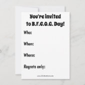 Erntedank Spaß "Food Coma" Abendessen Einladung (Rückseite)