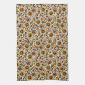 Erntedank Spaß Geschirrtuch (Vertikal)