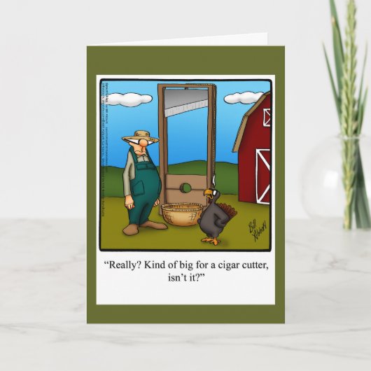 Erntedank Spaß Grußkarte "Spectickles" Feiertagskarte (Vorderseite)