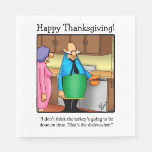 Erntedank Spaß Holiday Napkins Serviette