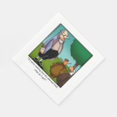 Erntedank Spaß Holiday Napkins Serviette (Ecke)