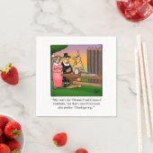 Erntedank Spaß Paper Napkins Serviette (Beispiel)