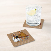 Erntedank Spaß Party Untersetzer (Vor Ort)