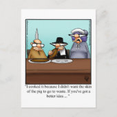 Erntedank Spaß Postkarte "Spectickles" (Vorderseite)