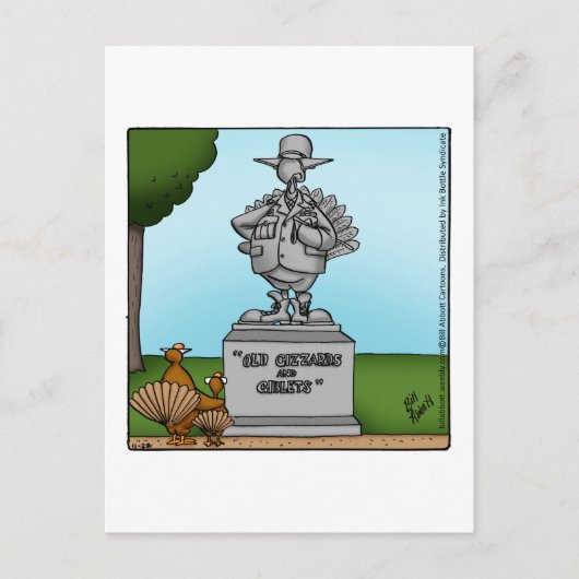 Erntedank Spaß Postkarte "Spectickles" (Vorderseite)