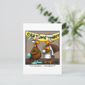 Erntedank Spaß Postkarte "Spectickles" (Stehend Vorderseite)