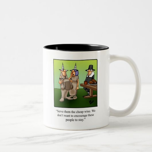 Erntedank Spaß Tasse Geschenk (Rechts)