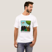 Erntedank Spaß Tee Shirt für Ihn (Vorne ganz)