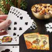 Erntedank-Spielkarten-Deck Spielkarten (In Situ)