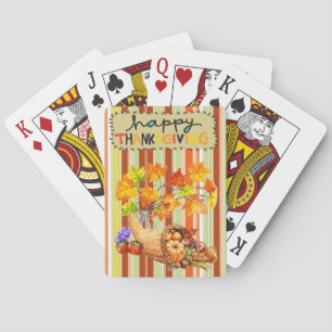 Erntedank-Spielkarten-Deck Spielkarten