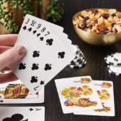 Erntedank-Spielkarten-Deck Spielkarten (In Situ)