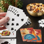 Erntedank-Spielkarten-Deck Spielkarten (In Situ)