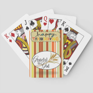 Erntedank- Spielkartenspiel Spielkarten