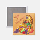 ERNTEDANK Square Magnet (Vorderseite/Rückseite)