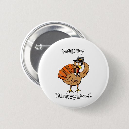 Erntedank (Stil 2) Klassischer T - Shirt Button (Vorne & Hinten)