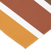 Erntedank Streifen und Korn Mittelgroßer Tischläufer (Ecke)