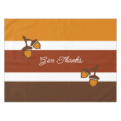 Erntedank Streifen und Korn Tischdecke (Vorderseite (Horizontal))