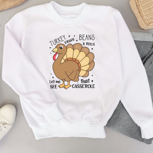 Erntedank Sweatshirt - Türkei Gravy Beans