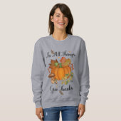 Erntedank T - Shirt der Frauen (Vorne ganz)