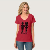 Erntedank T - Shirt Festlicher Urlaub Shirt (Vorderseite Vollansicht)