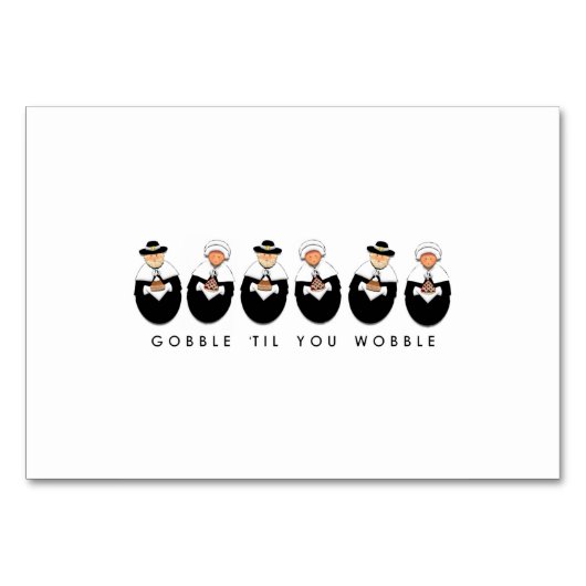 Erntedank Table-Platzkarten Tischnummer (Rückseite)