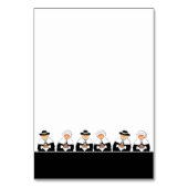 Erntedank Table-Platzkarten Tischnummer (Rückseite)