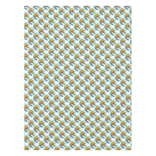 Erntedank Tablecloth/Türkei Tischdecke (Vorderseite)