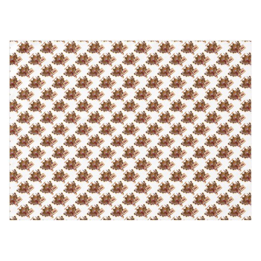 Erntedank Tablecloth/Türkei Tischdecke (Vorderseite (Horizontal))